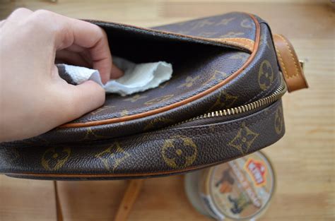 how to clean the inside of louis vuitton bag